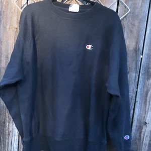 Black Champion Crewneck 🖤
